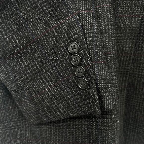 STATEMENTS Men's Lambswool Sport Coat Blazer 48L Executive QuietLuxury Preppy - Picture 5 of 11